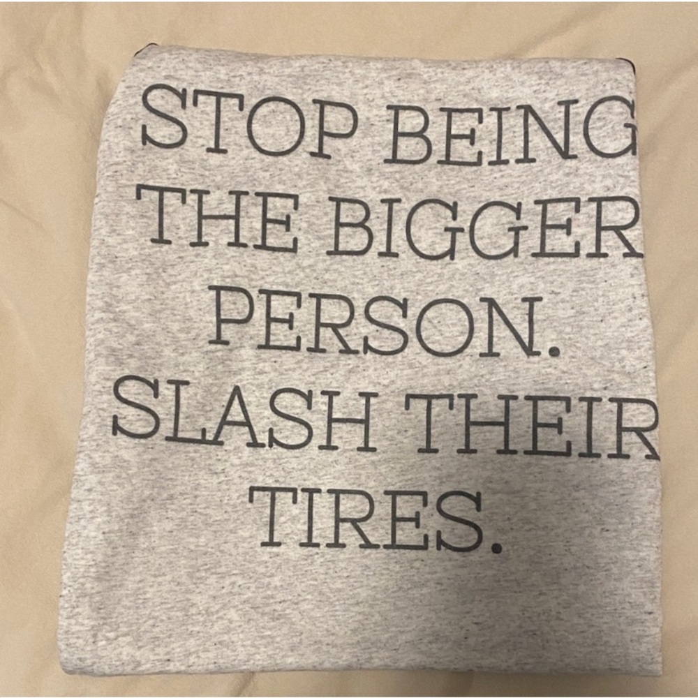 Gray Graphic Sweatshirt